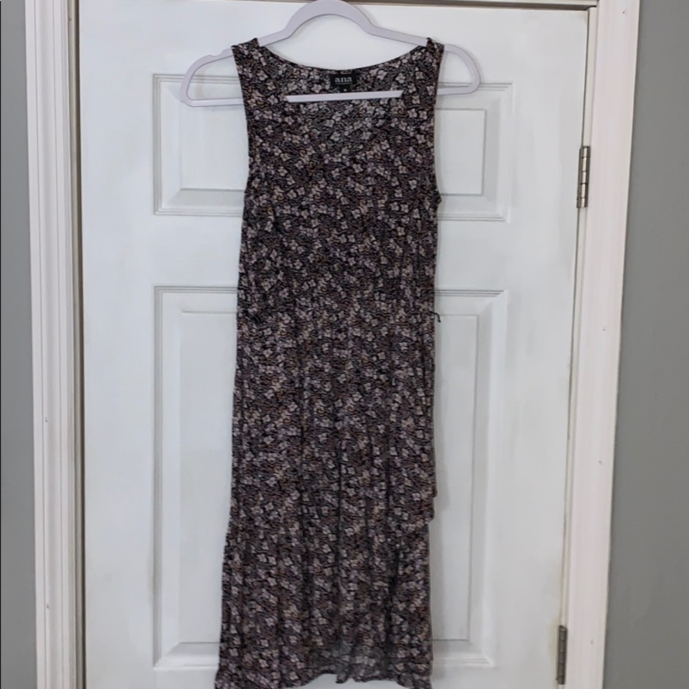 Midi floral print dress